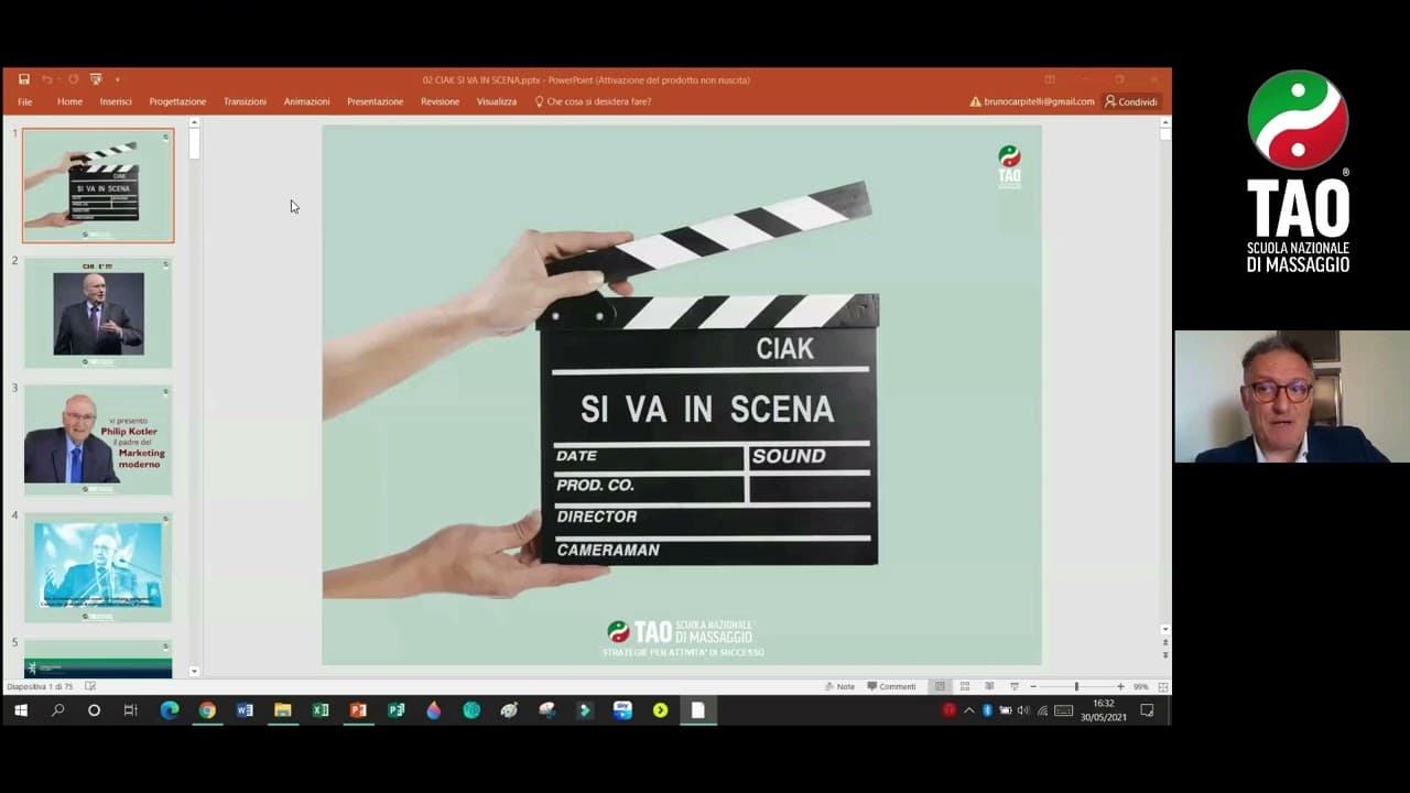 Thumbnail per il video: Descrizione del corso