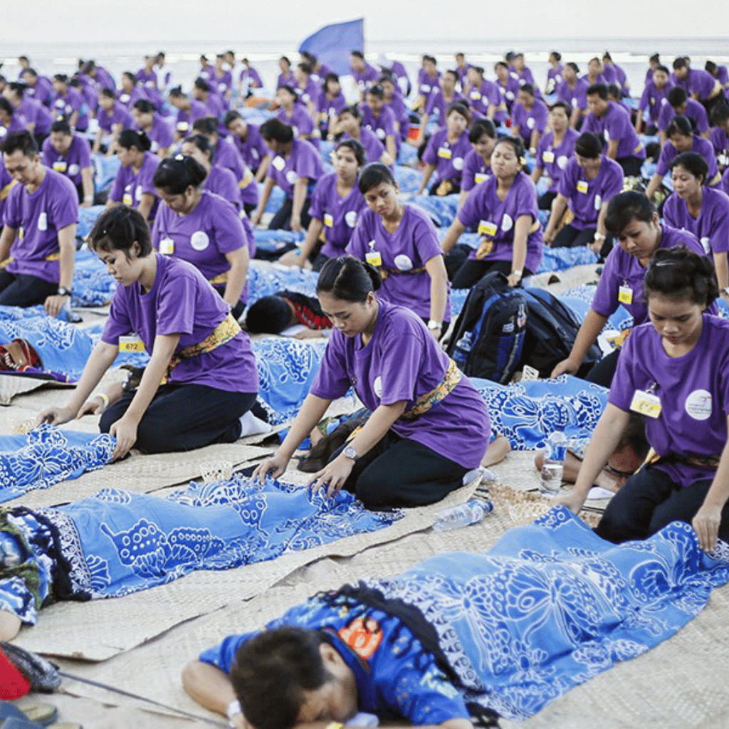 Record di Massaggio del 2014 a Bali