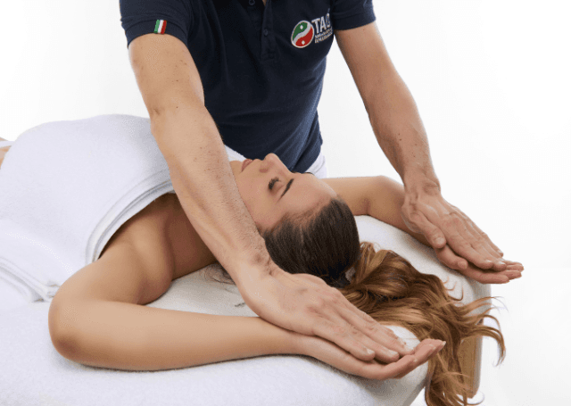 Panoramica del Corso in aula di Massaggio Ayurvedico